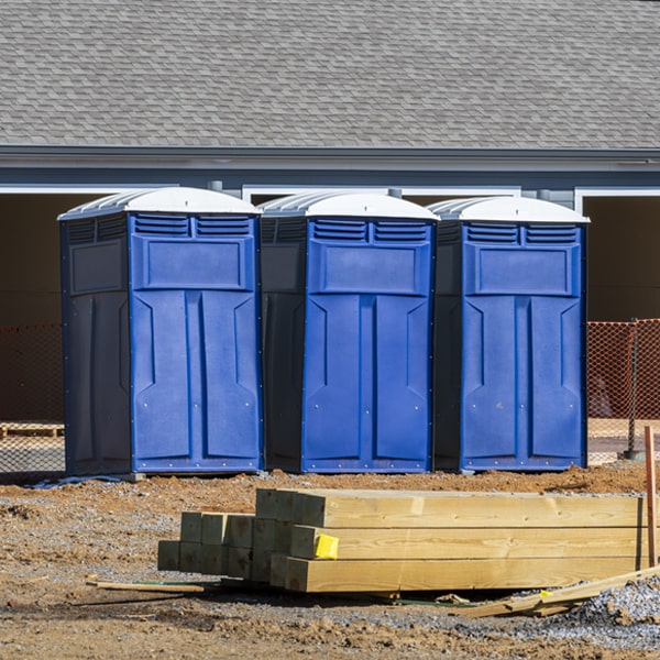 porta potties at a festival